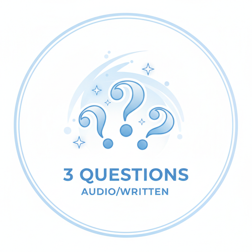 3 Questions Audio Written