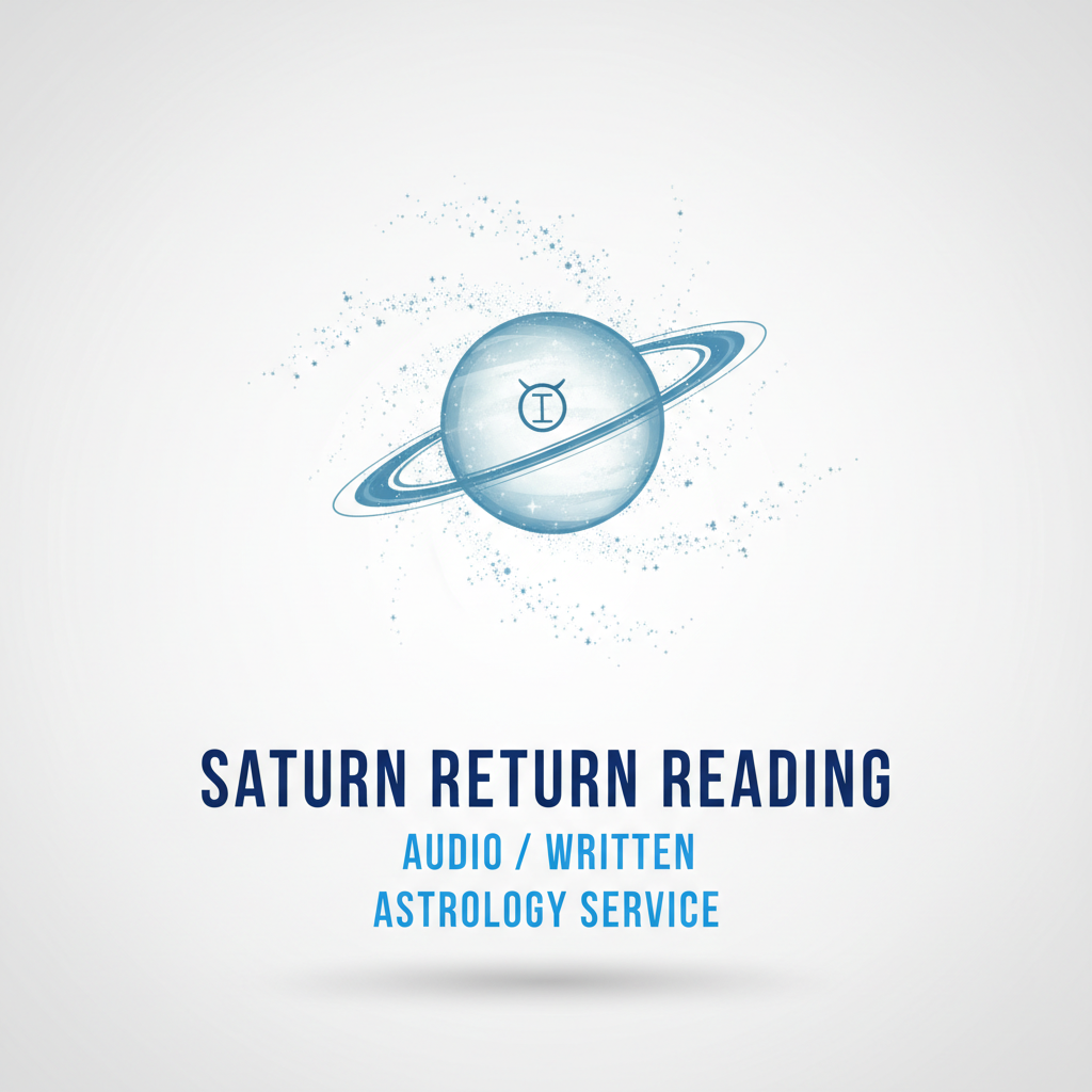 Saturn Return Reading Audio/Written